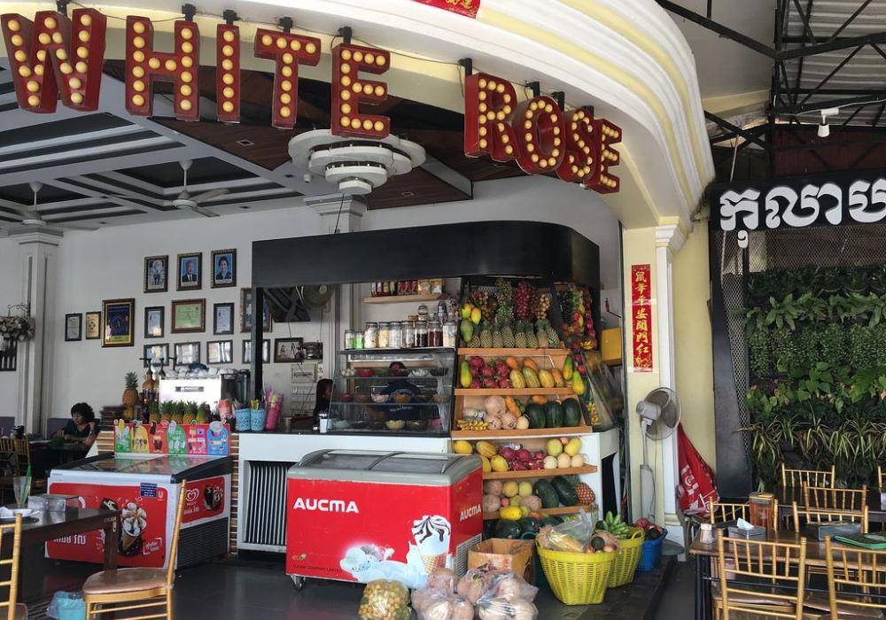 The Best Restaurants in Battambang, Cambodia | White Rose Dining Establishment Battambang